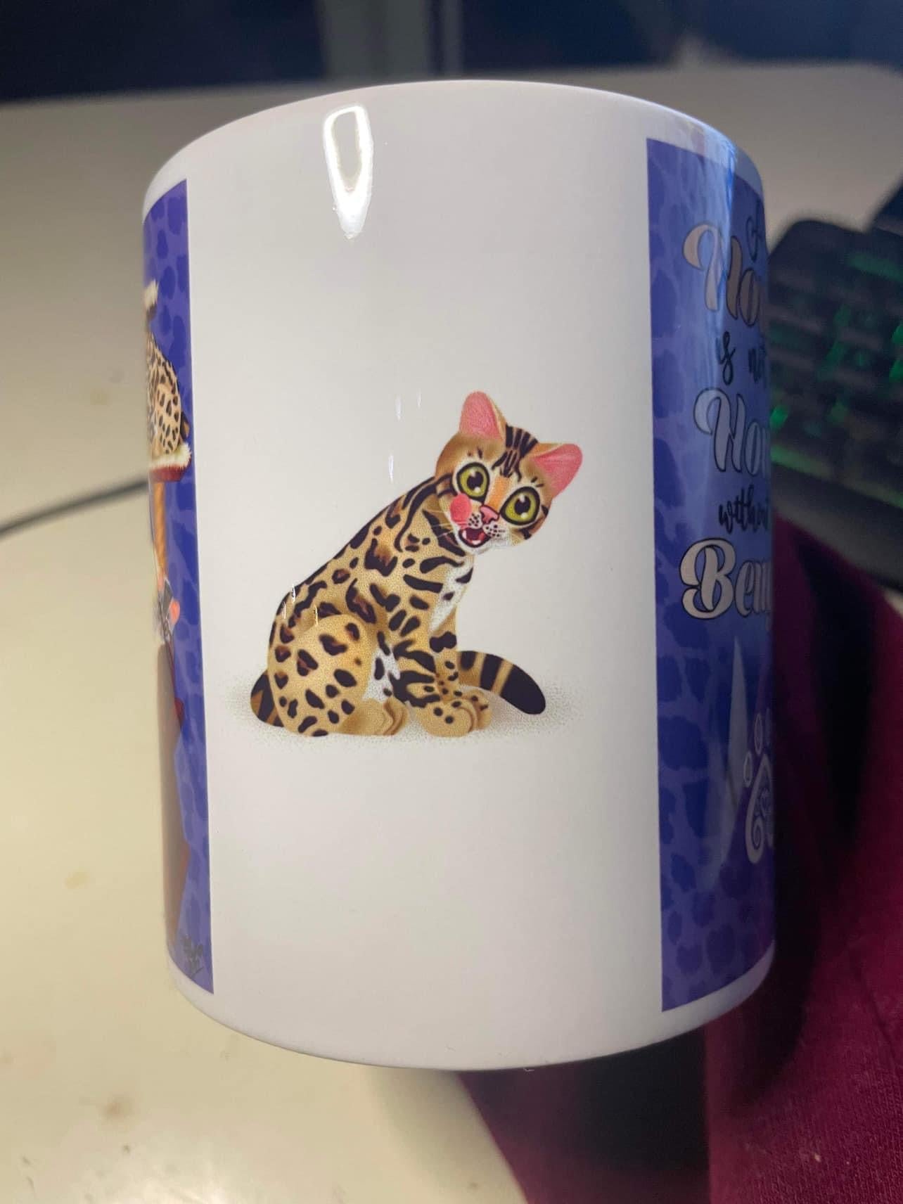 “A House is not a home” 11oz Spotty Paws mug