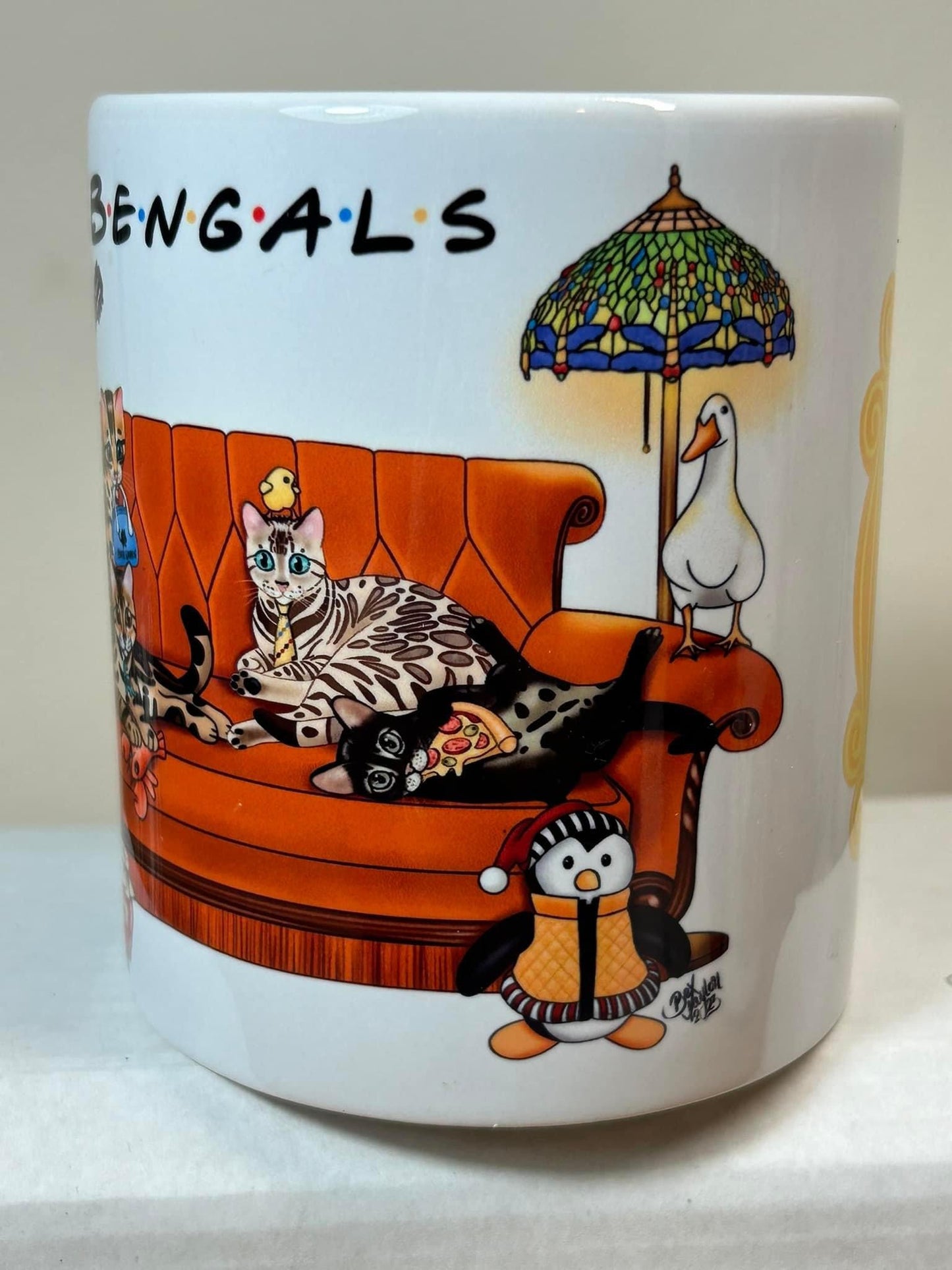 B.E.N.G.A.L.S 11oz Spotty Paws mug
