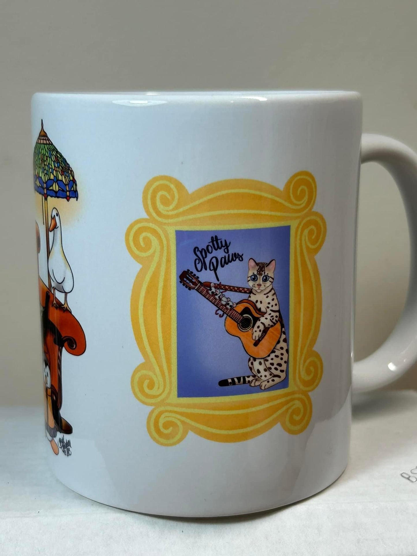 B.E.N.G.A.L.S 11oz Spotty Paws mug