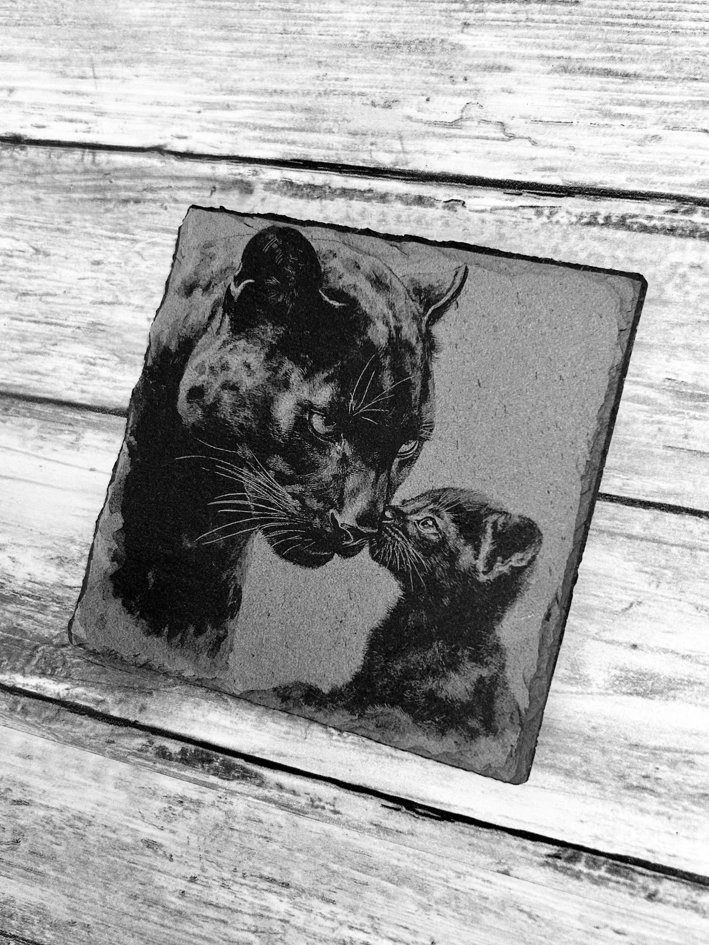 Single Slate Coasters of various designs.