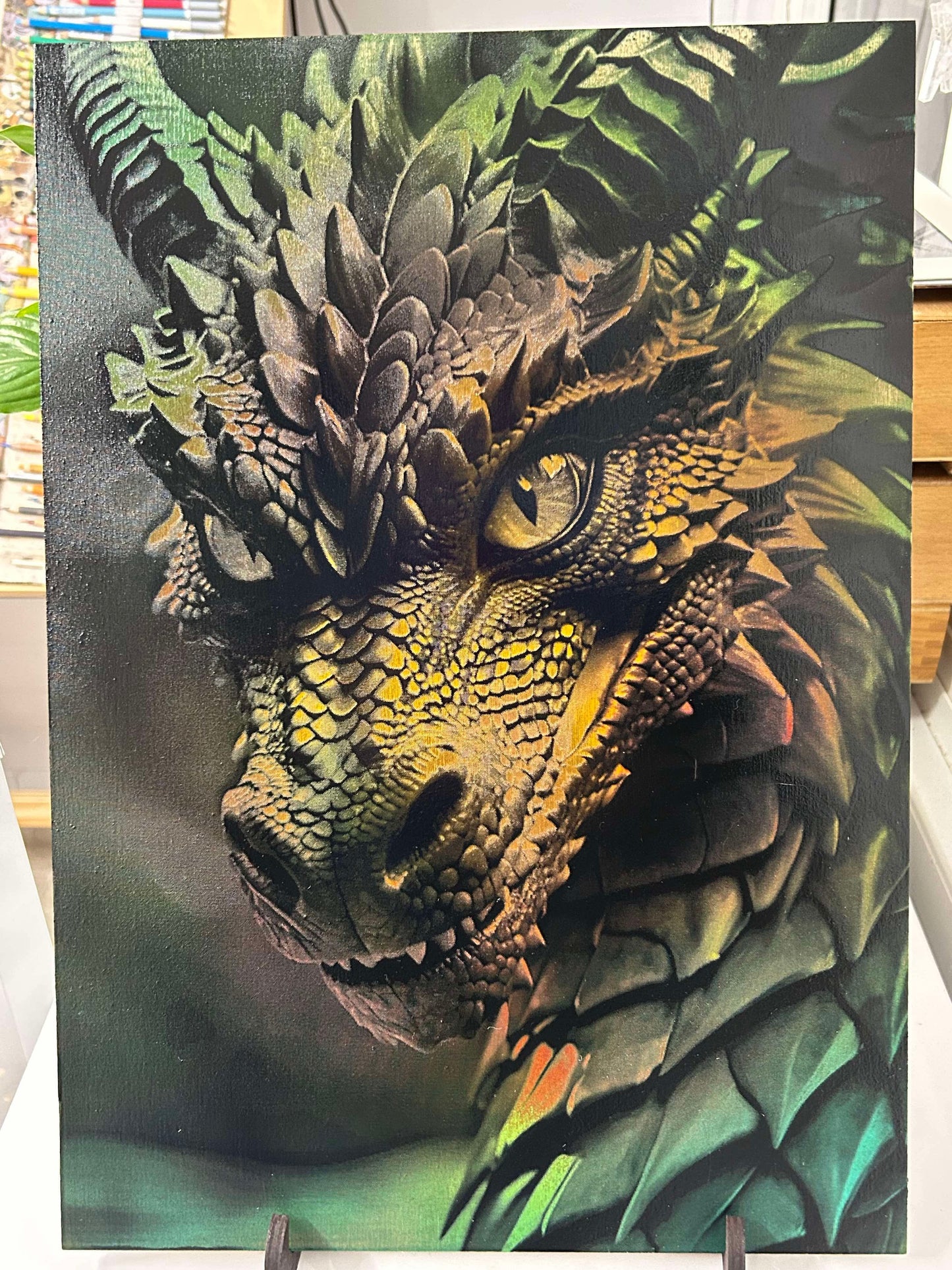 In it to win it! “Forged in Fire” Original art piece.