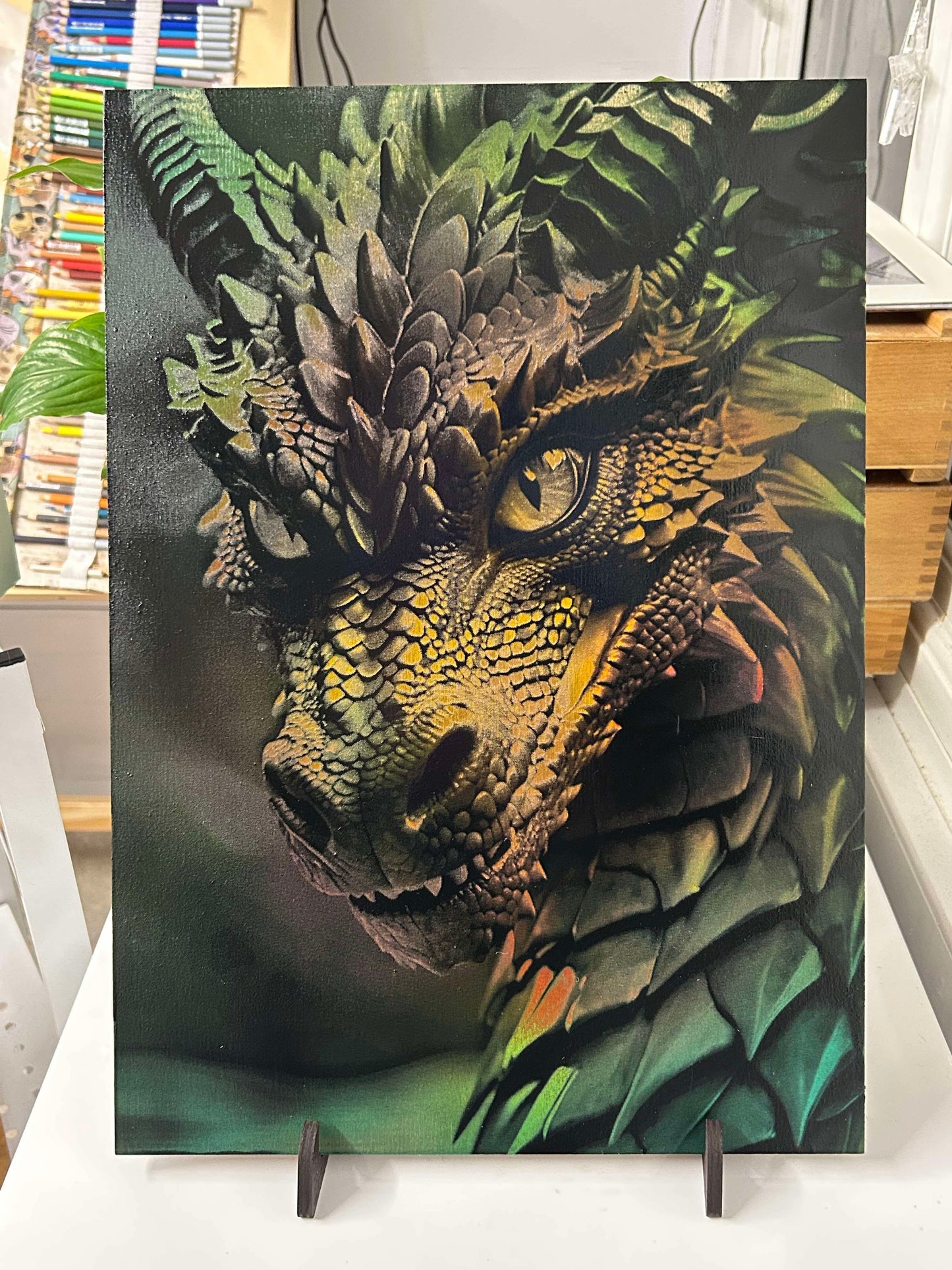 In it to win it! “Forged in Fire” Original art piece.