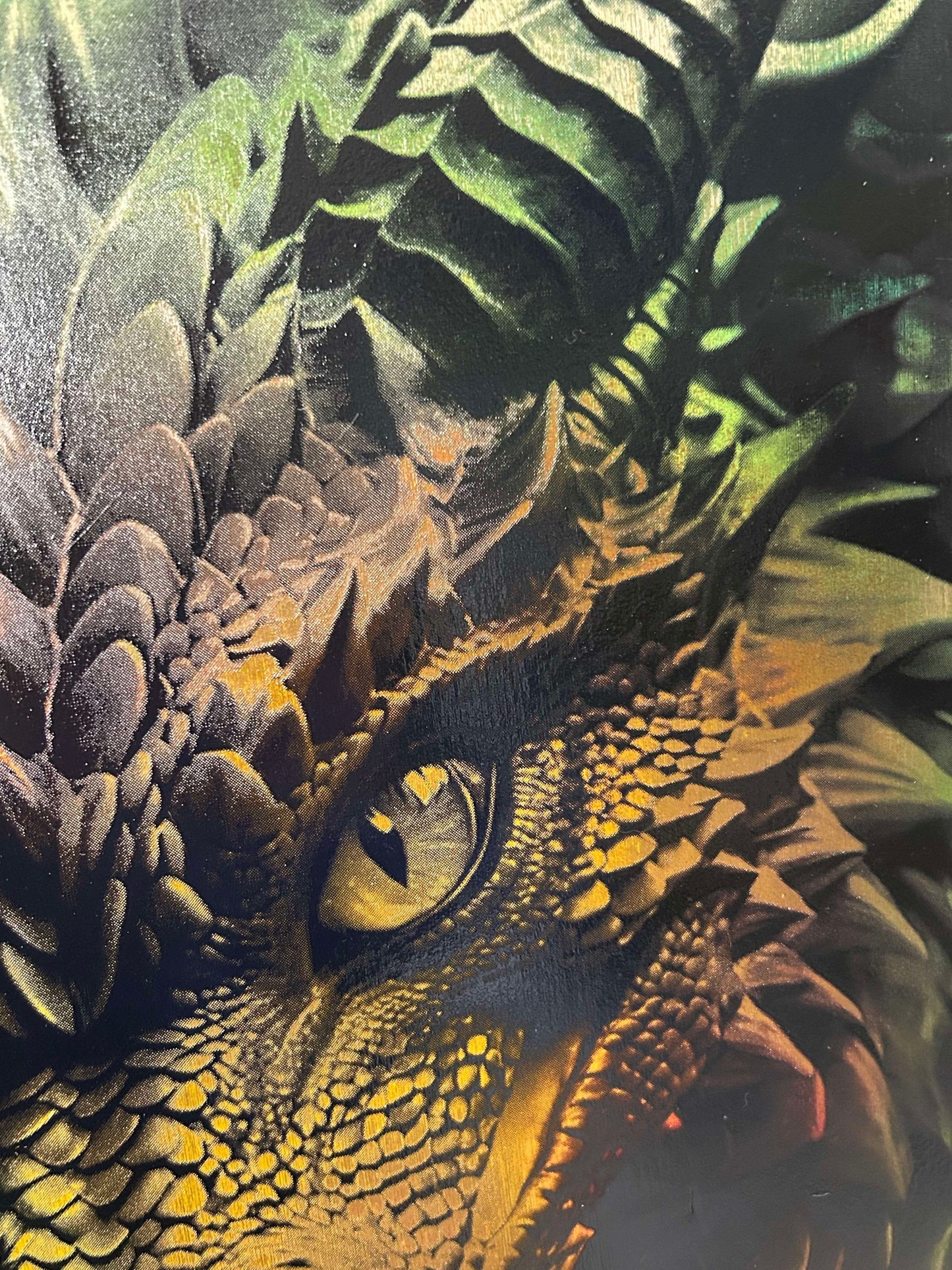 In it to win it! “Forged in Fire” Original art piece.