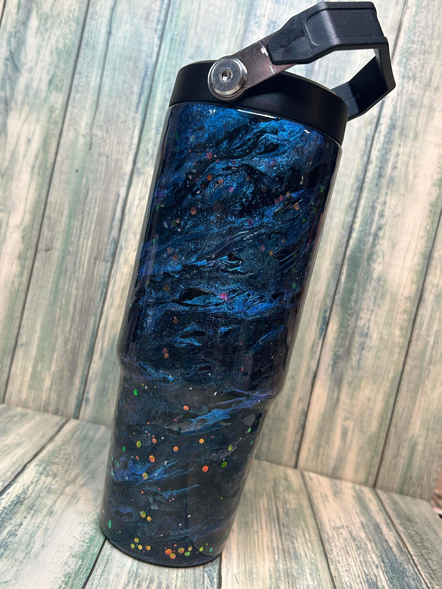 28oz Mental health awareness Bengal Handbag Tumbler