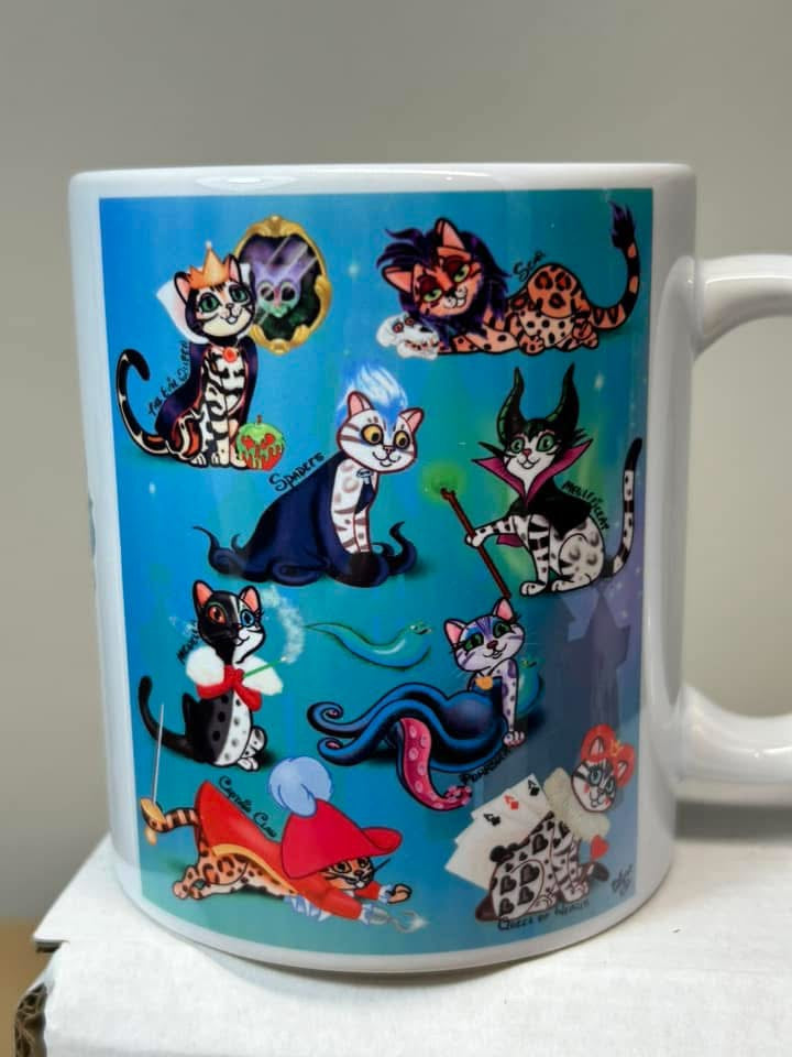 Spotty Paws “Bengal Villains” 11oz mug