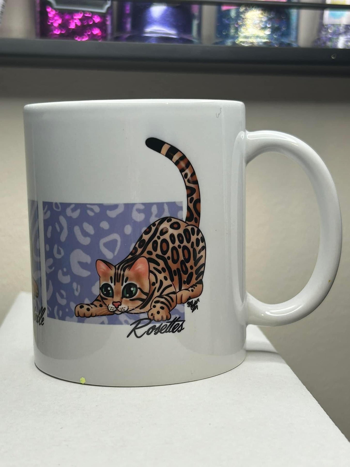Spotty Paws “Bengal Patterns” 11oz ceramic mug