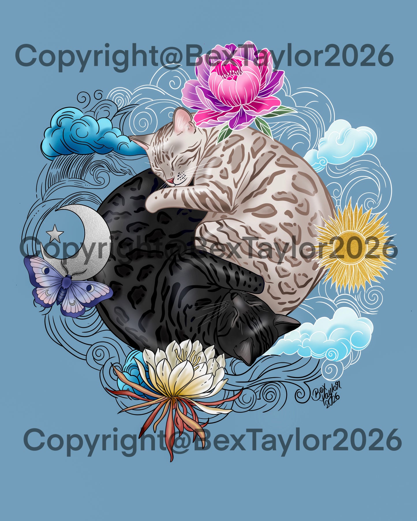 “Celestial harmony” Limited edition Art print.