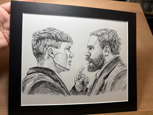 Peaky Blinders Original Ink drawing.